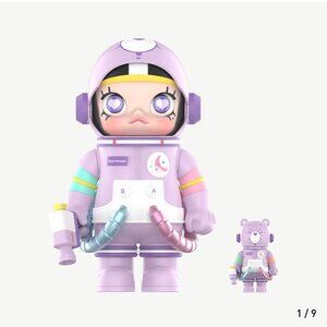 400% Space Molly Carebear Purple